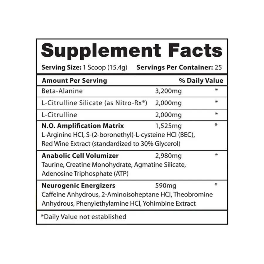 Hi-Tech Pharmaceuticals AMP 3D Pre-Workout