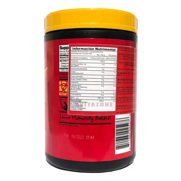 Mutant CreaKong – Mezcla de Creatina Triple (300g)