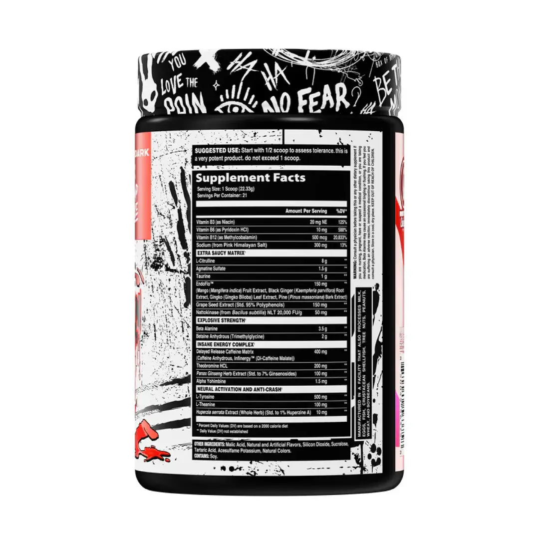 Inhuman Extra Saucy Pre-Workout