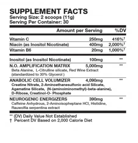 Wicked Innovative Pre-Workout – (330 g)