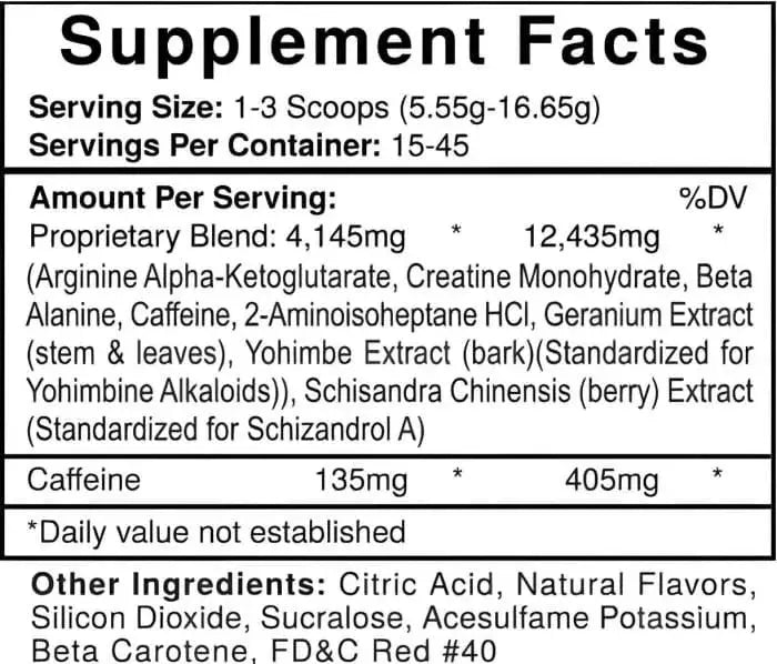 USPLabs Jack3d 45 servicios