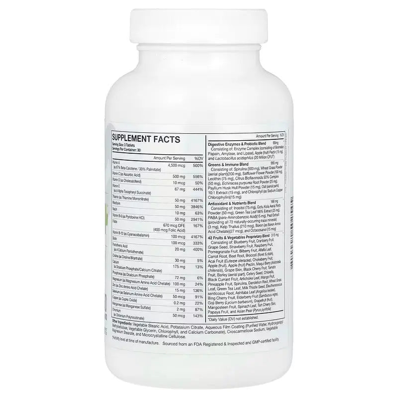 MusclePharm Essentials Multi-V+ – Multivitamínico de Alto Rendimiento y Soporte Articular (30 Servicios)