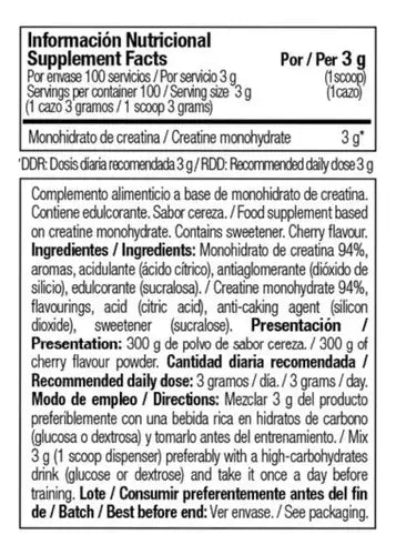 Zoomad Labs One Raw – Monohidrato de Creatina Ultra Pura (300g / 60 Servicios)