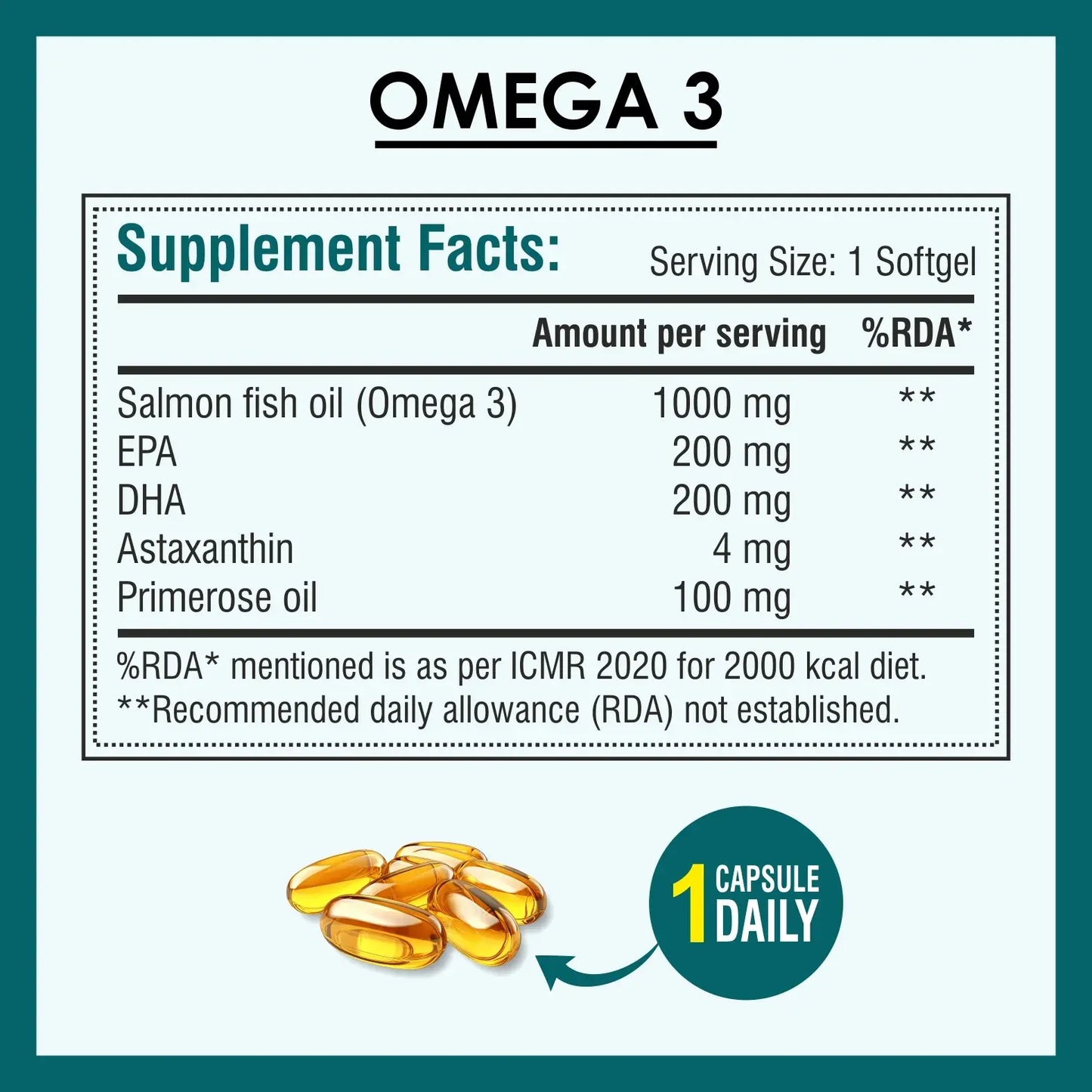 Bionutrex Omega 3 – 100 Cápsulas