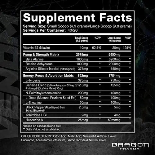 Dragon Pharma Venom 40 Servs