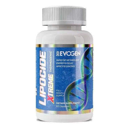 Evogen Lipocide Xtreme – Quemador de Grasa Metabólico de Máxima Resistencia (30 Cápsulas)