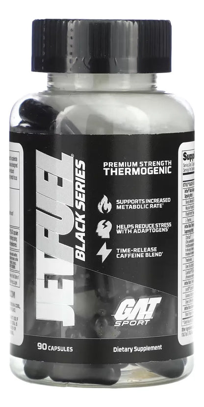 GAT Sport Jetfuel Black – Termogénico de Máxima Intensidad (90 Cápsulas)