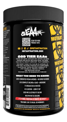Mutant gEAAr – Aminoácidos Esenciales Completos con Electrolitos (30 Servicios)