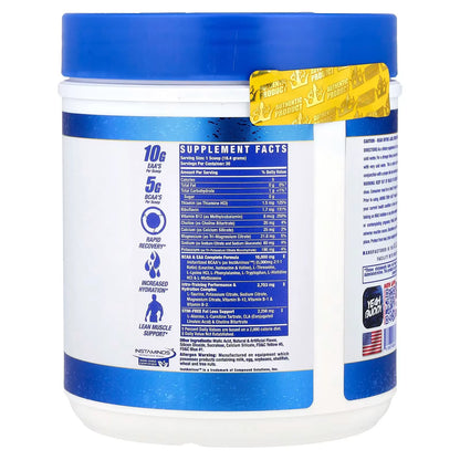 Ronnie Coleman Amino Tone + EAA – Recuperación e Hidratación de Élite (540g / 30 Servicios / Sabor Sour Apple)