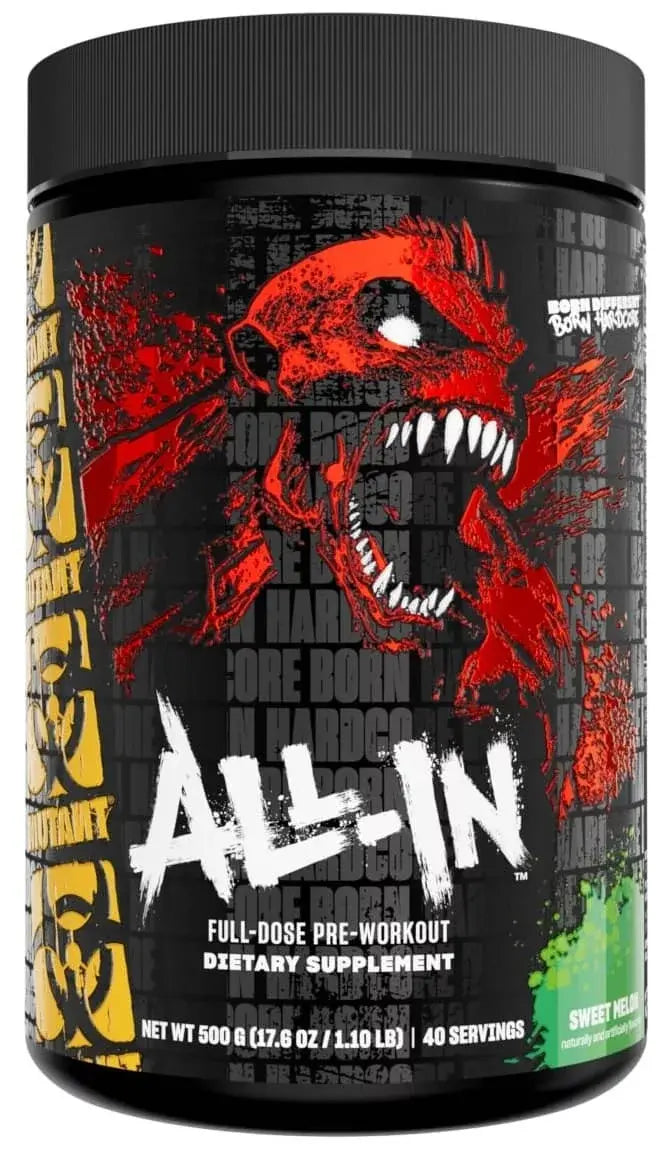 Mutant ALL-IN – Pre-Entreno de Fuerza y Rendimiento Total (40 Servicios)