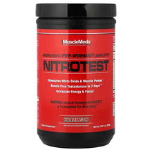 MuscleMeds Nitrotest – Pre-Entreno y Potenciador de Testosterona (30 Servicios)