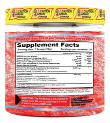 Terror Labz Joker Extreme – Pre-Entreno de Energía Maníaca (300g / 30 Servicios / Sabor Mango)