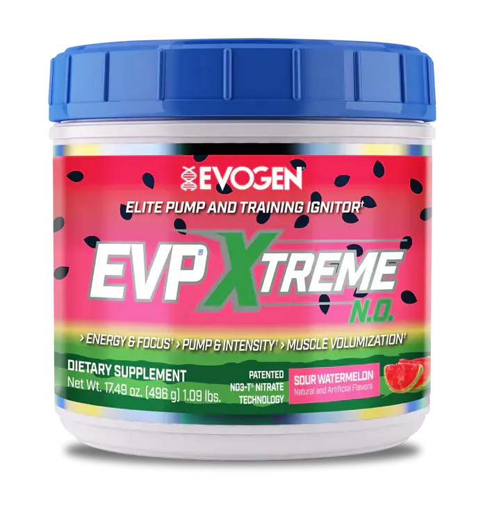 Evogen EVP Xtreme N.O. – Pre-Entreno de Máximo Bombeo y Energía (Sour Watermelon / 40 Servicios)