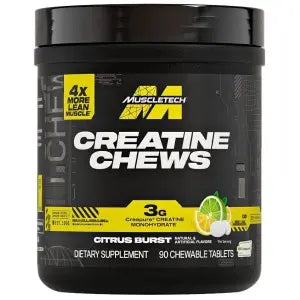 Creatine Chews – Monohidrato de Creatina en Tabletas Masticables (90 Tabletas)