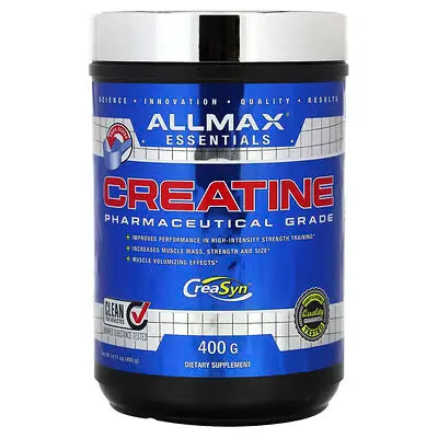 ALLMAX Nutrition – Monohidrato de Creatina Micronizada (400g / 80 Servicios)