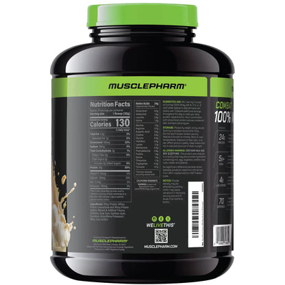 MusclePharm Combat – Mezcla de Proteína de Liberación Prolongada (5 Lb)