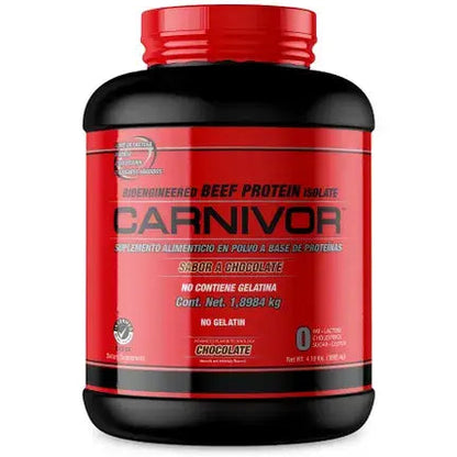MuscleMeds Carnivor – Proteína de Carne de Res, Chocolate (4.5 lb)MuscleMeds Carnivor – Proteína de Carne de Res, Chocolate (4.5 lb)
