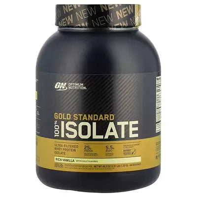 Optimum Nutrition Gold Standard 100% Isolate – Proteína Aislada Ultra Pura