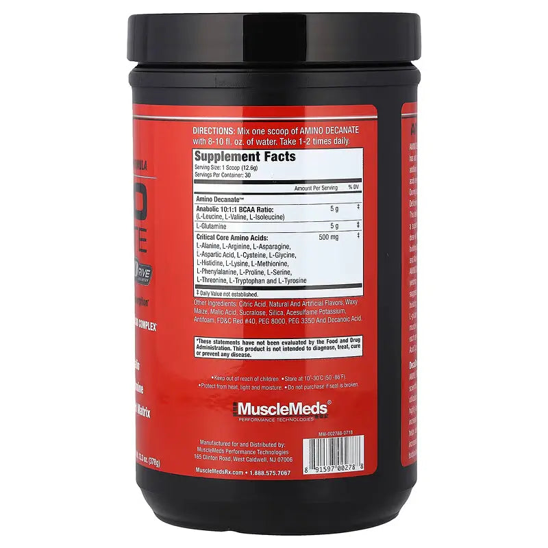 Amino Decanate Energy 30 Servings