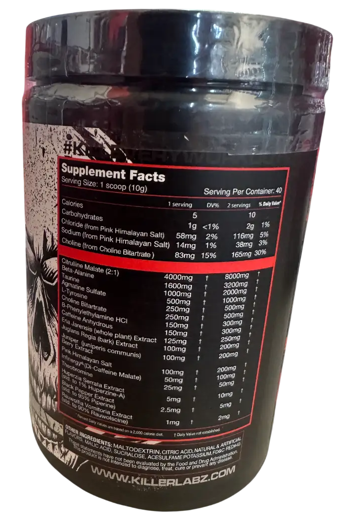 First Degree Pre-Workout – 40 Servicios