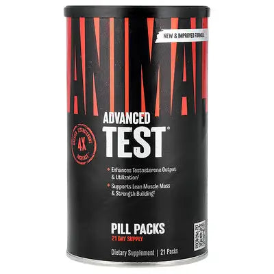 Universal Nutrition Animal Test – El Pack Definitivo de Testosterona y Respuesta Anabólica (21 Packs)
