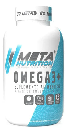 Meta Nutrition Omega 3 – 90 Cápsulas
