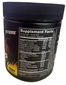 Mutant Madness – Pre-Entreno de Alta Intensidad y Enfoque (30 Servicios / Sin Azúcar)