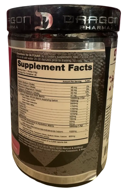Dragon Pharma Dr. FEAAR – Matriz Avanzada de EAAs de Espectro Completo (30 Servicios)