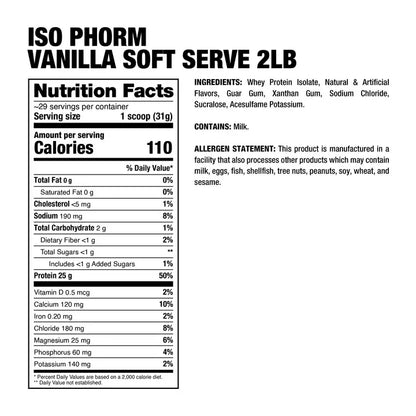 Dragon Pharma IsoPhorm – Proteína Isolatada Hidrolizada (5 Lb)