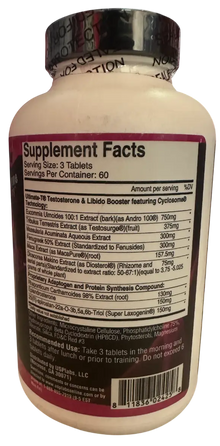 USPlabs Pink Magic – Potenciador de Testosterona y Dureza Muscular (180 Tabletas)