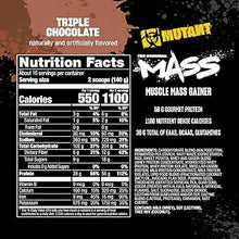 Mutant Mass – Ganador de Masa Extremo: 56g Proteína / 1,100 Calorías (5 lb)