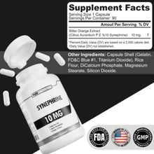 Synephrine – Potenciador Metabólico y Control del Apetito (90 Cápsulas / Sin Sabor)