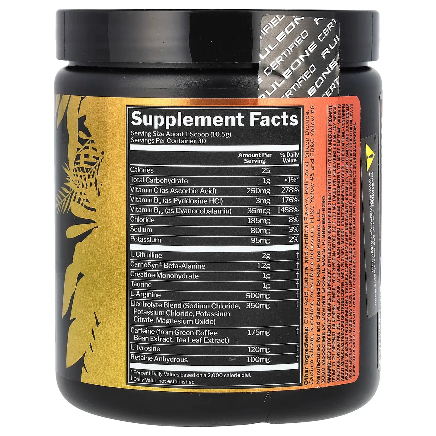 Rule One Proteins ROAR – Ferocious Pre-Workout
