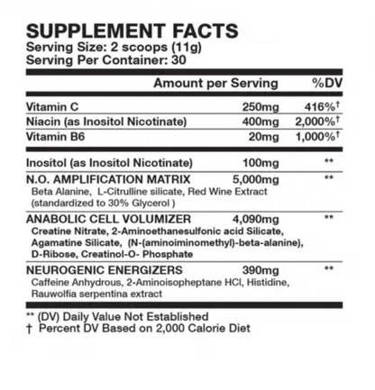 Wicked Innovative Pre-Workout – (330 g)
