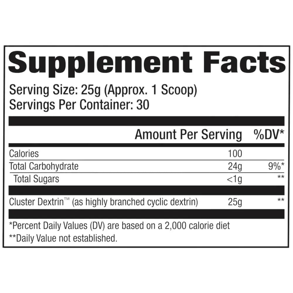 GAT Sport Cyclic Dextrin - Carbohidrato de Alto Rendimiento (30 Servicios)