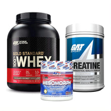 Combo Esencial Avanzado: Whey + Creatina + Pre-Entreno