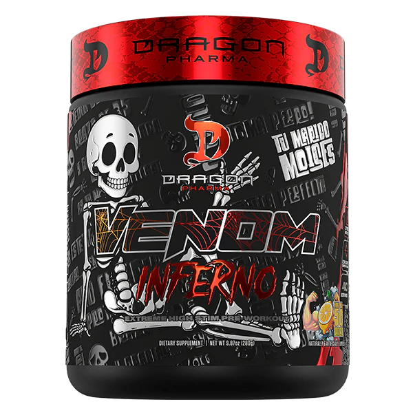 Dragon Pharma Venom Inferno – Pre-Entreno de Alta Estimulación