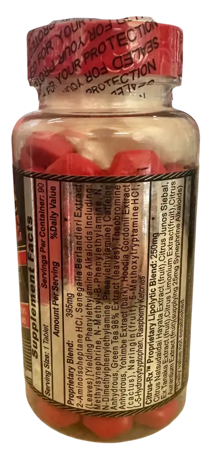 Hi-Tech Pharmaceuticals Lipodrene Xtreme – Termogénico Avanzado de Rápida Acción (90 Tabletas)