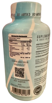 Meta Nutrition Omega 3 – 90 Cápsulas