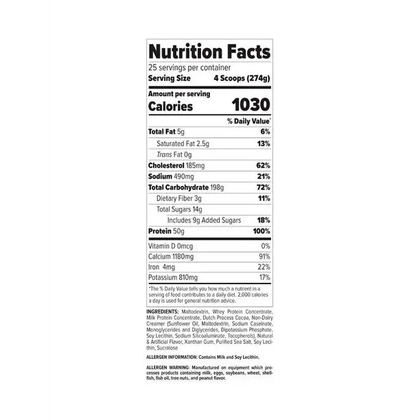 Finaflex Mass Gainer – Ganador de Masa Muscular de Alto Rendimiento (15 lb / 6.8 kg)