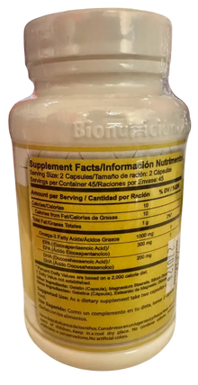 Bionutrex Omega 3 – 100 Cápsulas