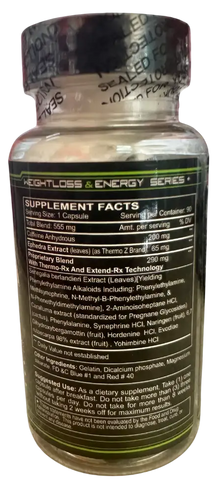 Innovative Labs Black Mamba Hyperrush – Termogénico de Potencia Extrema (90 Cápsulas)