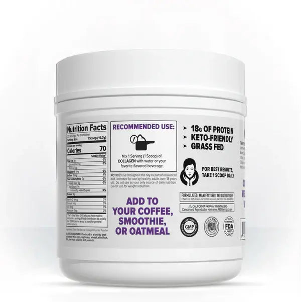 Finaflex Pure Collagen – Péptidos de Colágeno Hidrolizado Grass-Fed (23 Servicios)