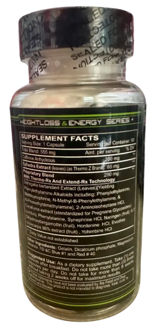 Hi-Tech Pharmaceuticals Lipodrene Hardcore – Termogénico de Alta Potencia (90 Tabletas)