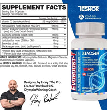 EvoBoost-T – Soporte Avanzado de Testosterona y Vitalidad (60 Cápsulas)