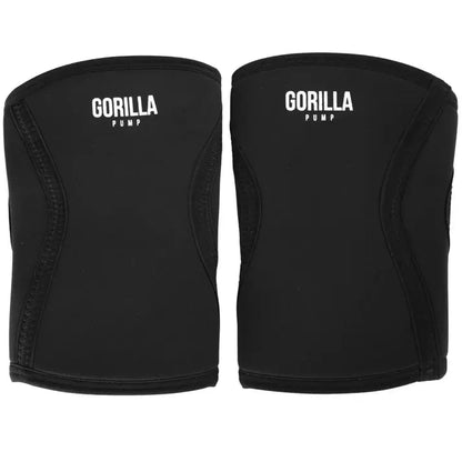Rodilleras de Neopreno Gorilla Pump – Soporte Anatómico de 7mm para Sentadilla y Crossfit