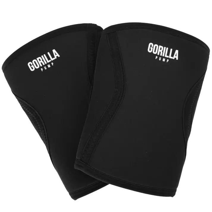 Rodilleras de Neopreno Gorilla Pump – Soporte Anatómico de 7mm para Sentadilla y Crossfit
