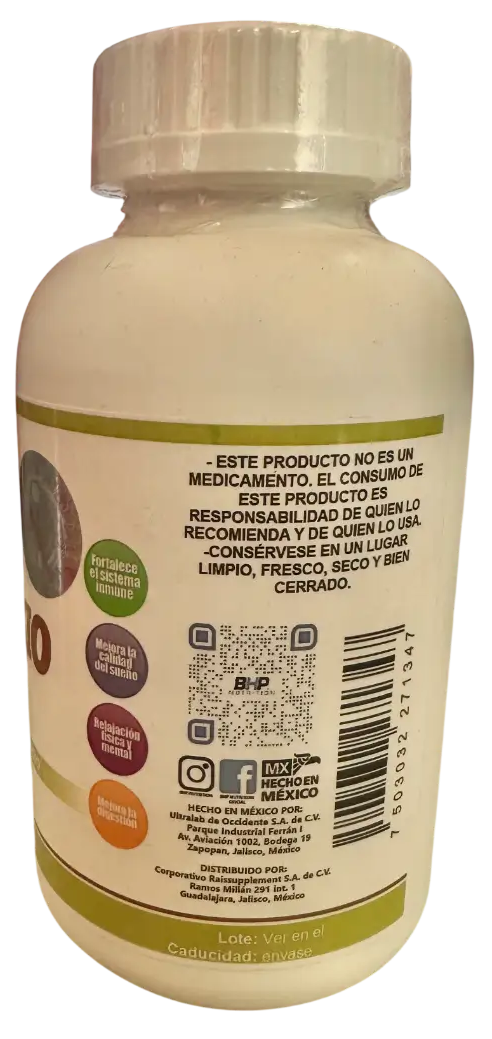 NaturalGreen Magnesio – Soporte Muscular y Relajación del Sistema Nervioso (60 Cápsulas)