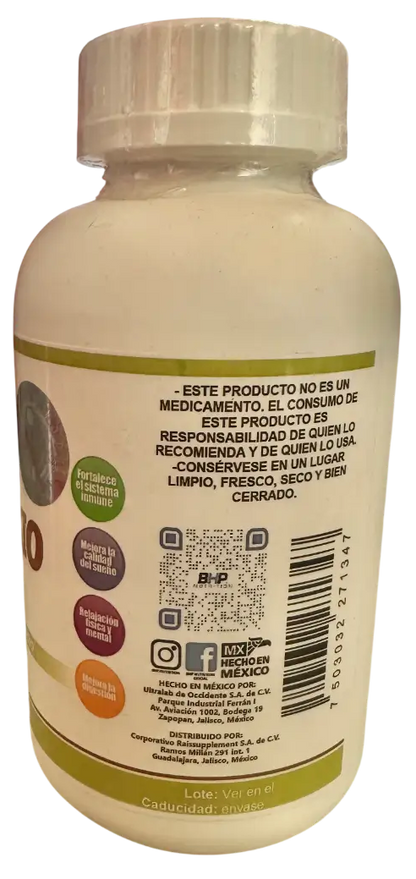 NaturalGreen Magnesio – Soporte Muscular y Relajación del Sistema Nervioso (60 Cápsulas)