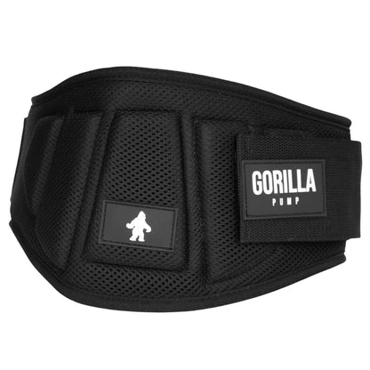 Cinturón Lumbar Gorilla Pump – Soporte Profesional de Alta Resistencia para Levantamiento de Pesas
